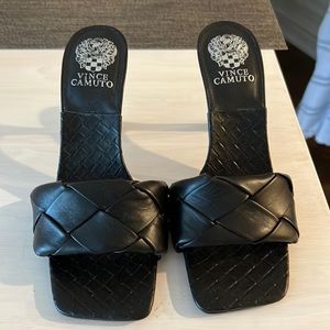 VINCE CAMUTO MULES WORN FOR AN HOUR!!